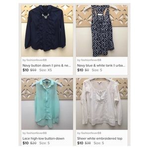ALL 30 TOPS in my closet for $150–$550 value!